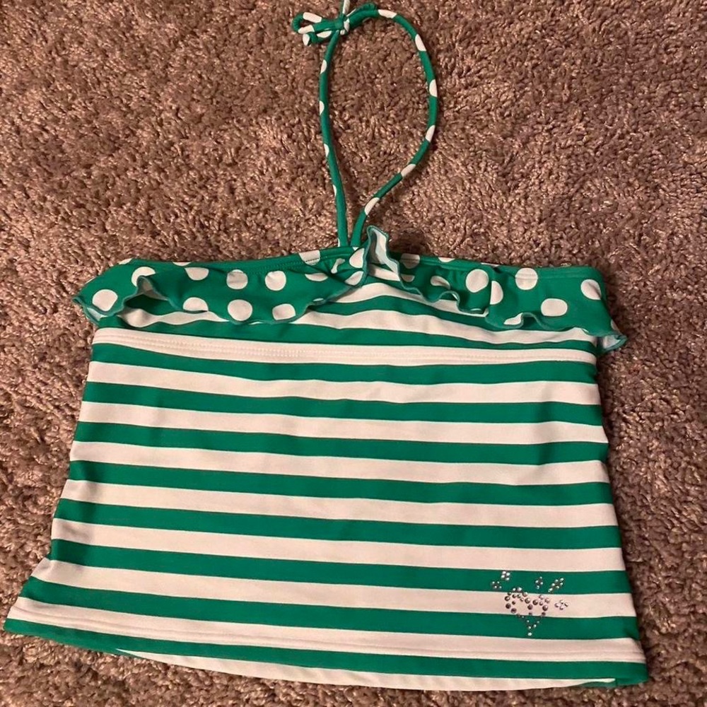 justice swim top